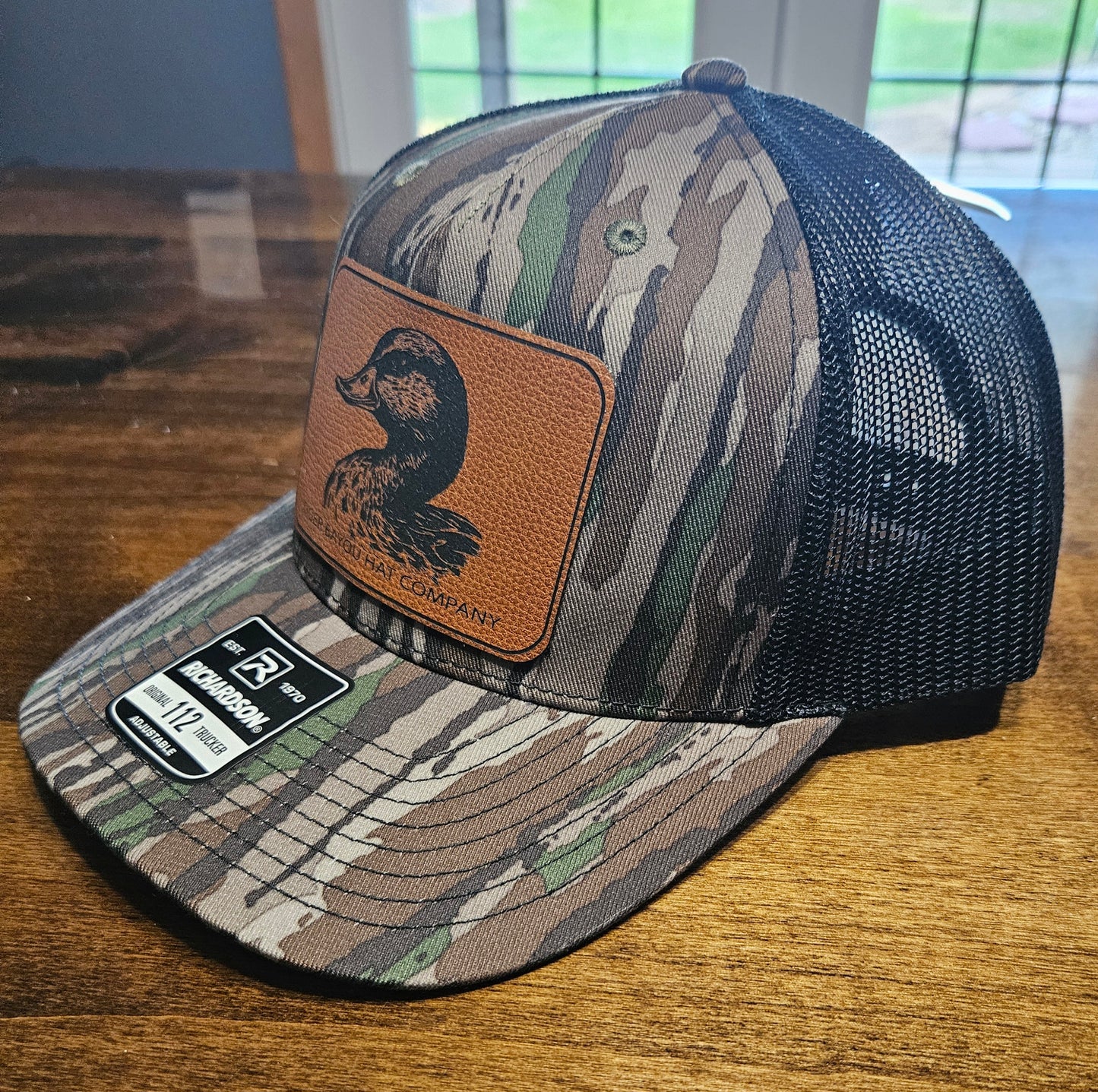 Camo/black duck head