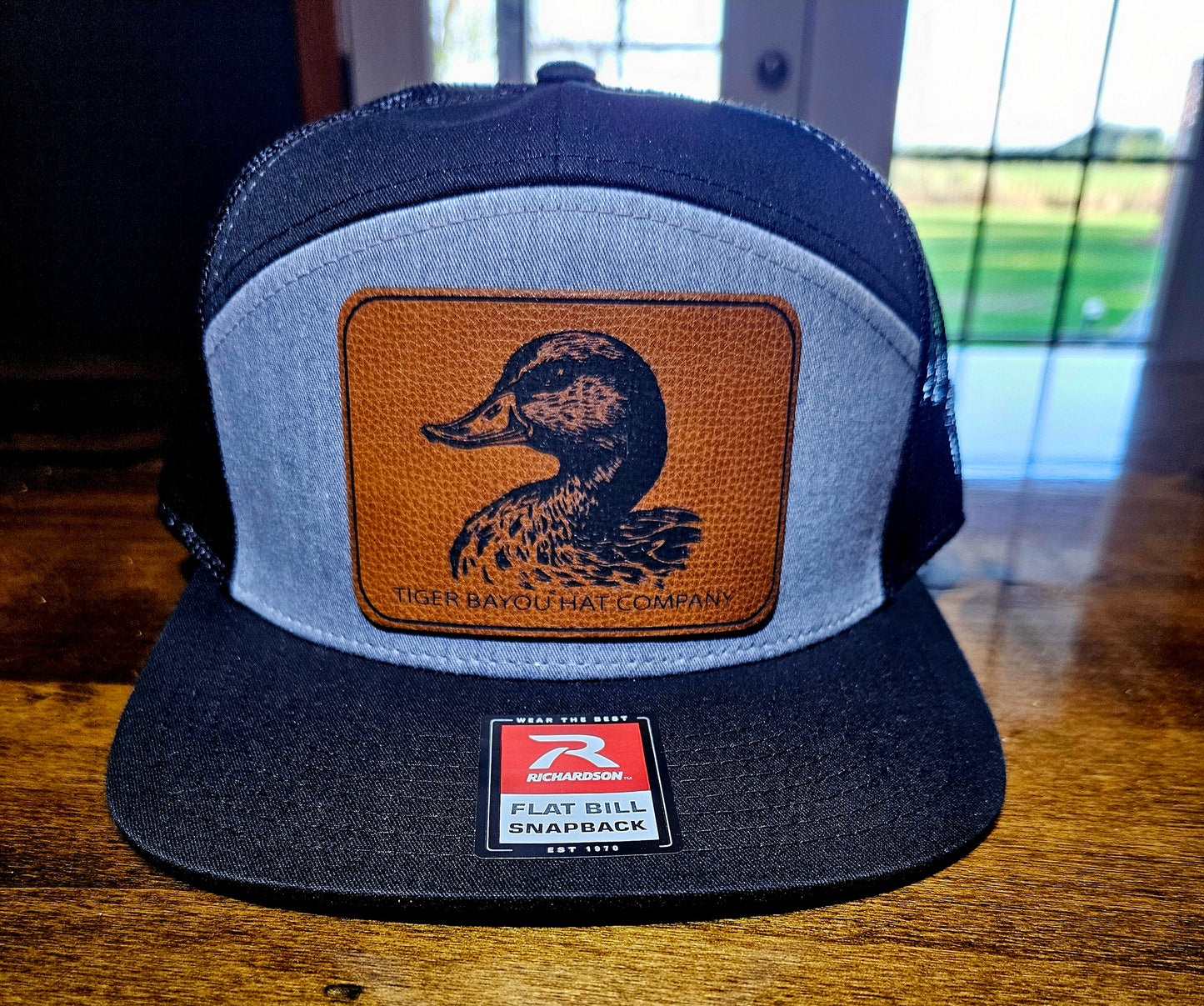 Duck head 7 panel hat