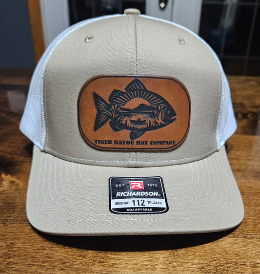 Fishing scene patch